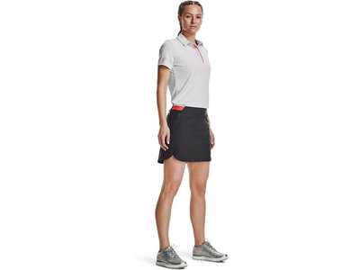 UNDER ARMOUR Damen UA Zinger Heathered Kurzarm-Poloshirt Grau