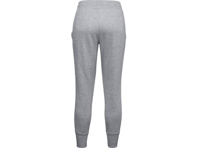 UNDER ARMOUR Damen Sporthose UA RIVAL FLEECE EMB PANT Grau