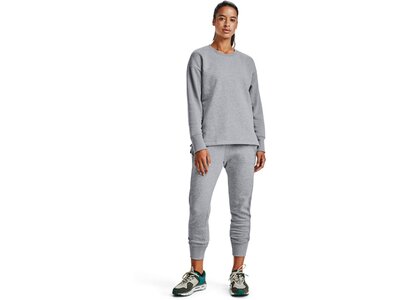 UNDER ARMOUR Damen Sporthose UA RIVAL FLEECE EMB PANT Grau