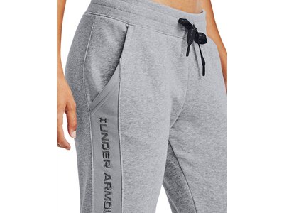 UNDER ARMOUR Damen Sporthose UA RIVAL FLEECE EMB PANT Grau