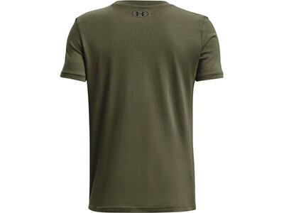 UNDER ARMOUR Jungen Kurzarm Sportstyle Left Chest SS Grau