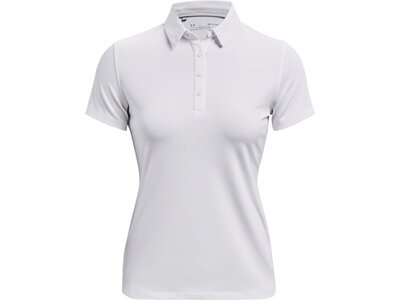 UNDER ARMOUR Damen Kurzarm Zinger Short Sleeve Polo Weiß