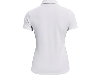 UNDER ARMOUR Damen Kurzarm Zinger Short Sleeve Polo Weiß