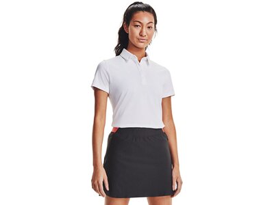 UNDER ARMOUR Damen Kurzarm Zinger Short Sleeve Polo Weiß