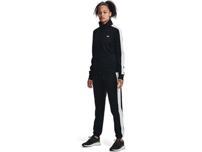 UNDER ARMOUR Damen Set Tricot Tracksuit Schwarz