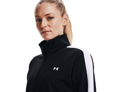 UNDER ARMOUR Damen Set Tricot Tracksuit Schwarz