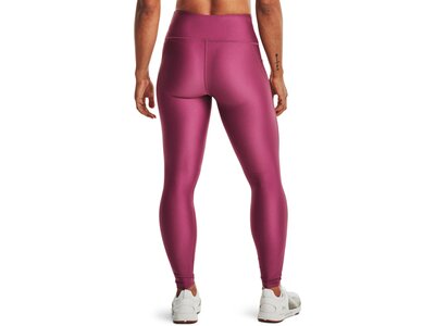 UNDER ARMOUR Damen HeatGear® Armour Shine Leggings Rot