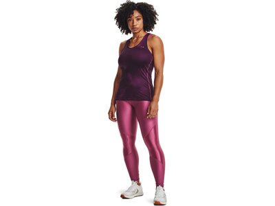 UNDER ARMOUR Damen HeatGear® Armour Shine Leggings Rot