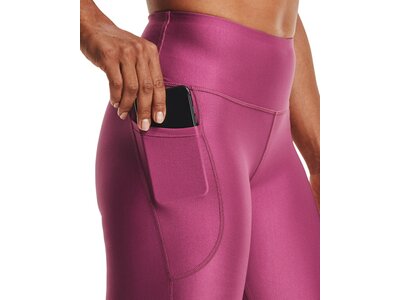 UNDER ARMOUR Damen HeatGear® Armour Shine Leggings Rot