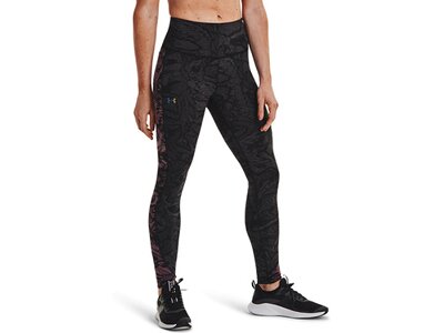 UNDER ARMOUR Damen Tight UA RUSH LEGGING 6M NOVELTY Schwarz