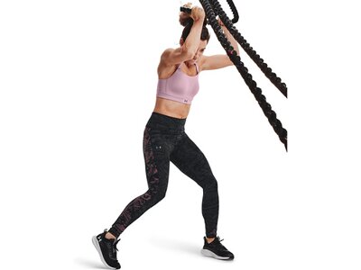 UNDER ARMOUR Damen Tight UA RUSH LEGGING 6M NOVELTY Schwarz