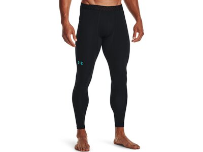 UNDER ARMOUR Herren Latzhose UA COLDGEAR RUSH LEGGINGS Schwarz