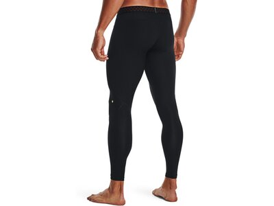 UNDER ARMOUR Herren Latzhose UA COLDGEAR RUSH LEGGINGS Schwarz