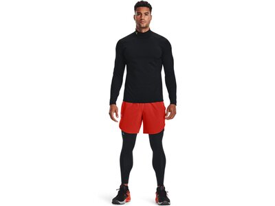 UNDER ARMOUR Herren Latzhose UA COLDGEAR RUSH LEGGINGS Schwarz