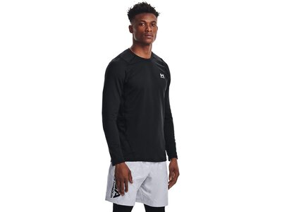 UNDER ARMOUR Herren Shirt UA CG ARMOUR FITTED CREW Schwarz