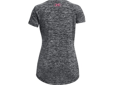 UNDER ARMOUR Mädchen Kurzarm Tech BL Twist SS Schwarz