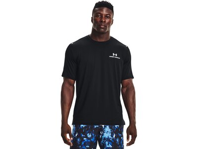 UNDER ARMOUR Herren Kurzarm Rush Energy SS Schwarz