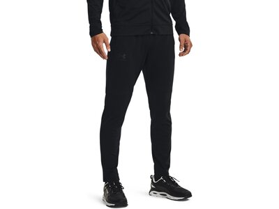 UNDER ARMOUR Herren Hose PIQUE TRACK PANT Schwarz