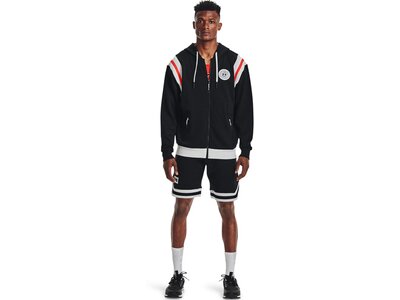 UNDER ARMOUR Herren Kapuzensweat UA RIVAL FLC ALMA MATER FZHD Schwarz