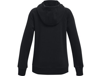 UNDER ARMOUR Mädchen Langarm Rival Logo Hoodie Schwarz