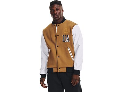 UNDER ARMOUR Herren Jacke UA ORIGINATORS LETTERMAN Braun