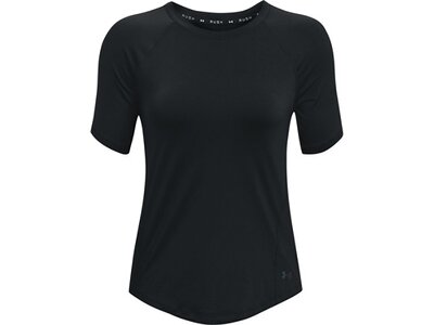 UNDER ARMOUR Damen Kurzarm Rush SS Schwarz