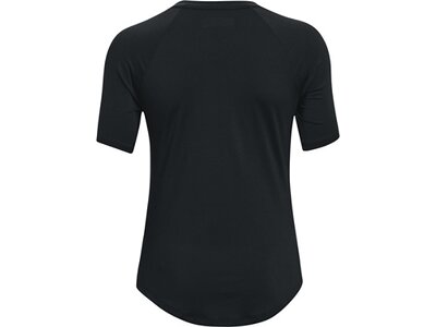 UNDER ARMOUR Damen Kurzarm Rush SS Schwarz