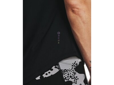 UNDER ARMOUR Damen Kurzarm Rush SS Schwarz