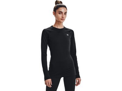 UNDER ARMOUR Damen Shirt UA AUTHENTICS CREW Schwarz