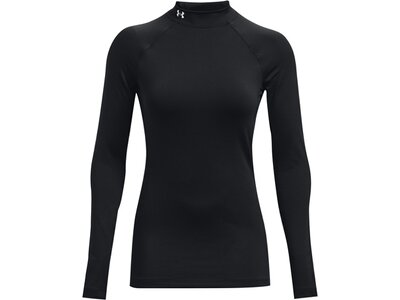 UNDER ARMOUR Damen Shirt UA CG AUTHENTICS MOCKNECK Schwarz