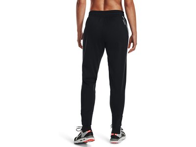 UNDER ARMOUR Damen Sporthose UA RUSH TRICOT PANT Schwarz