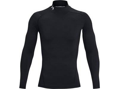 UNDER ARMOUR Herren Langarm HG Armour Comp Mock LS Schwarz