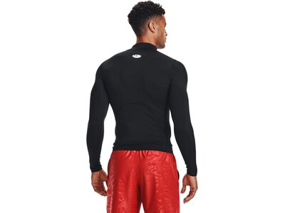 UNDER ARMOUR Herren Langarm HG Armour Comp Mock LS Schwarz