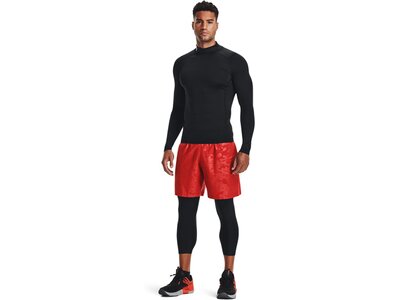 UNDER ARMOUR Herren Langarm HG Armour Comp Mock LS Schwarz