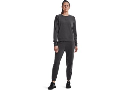 UNDER ARMOUR Damen Hose Rival Terry Jogger Grau