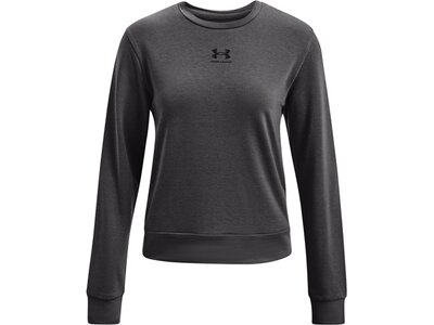 UNDER ARMOUR Damen Sweatshirt RIVAL TERRY CREW Grau