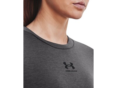 UNDER ARMOUR Damen Sweatshirt RIVAL TERRY CREW Grau