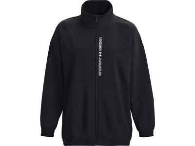 UNDER ARMOUR Damen Jacke WOVEN FZ OVERSIZED JACKET Schwarz