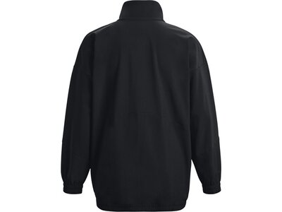 UNDER ARMOUR Damen Jacke WOVEN FZ OVERSIZED JACKET Schwarz