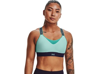 UNDER ARMOUR Damen BH Infinity High Bra Blockd Blau