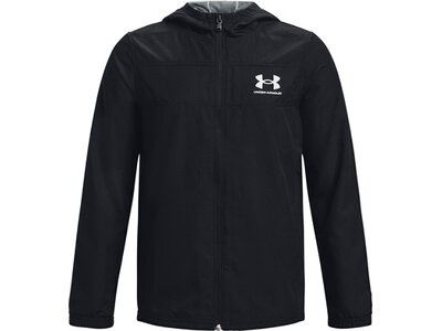 UNDER ARMOUR Jungen Langarm SPORTSTYLE WINDBREAKER Schwarz