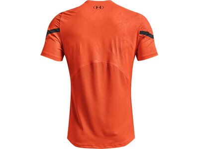 UNDER ARMOUR Herren Kurzarm Rush 2.0 Emboss SS Orange