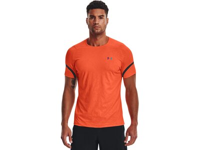 UNDER ARMOUR Herren Kurzarm Rush 2.0 Emboss SS Orange