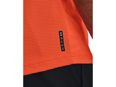 UNDER ARMOUR Herren Kurzarm Rush 2.0 Emboss SS Orange