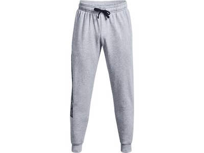 UNDER ARMOUR Herren Hose RIVAL FLC GRAPHIC JOGGER Grau