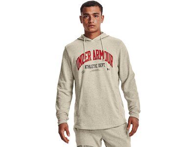 UNDER ARMOUR Herren Langarm Rival Try Athlc Dept HD Grau