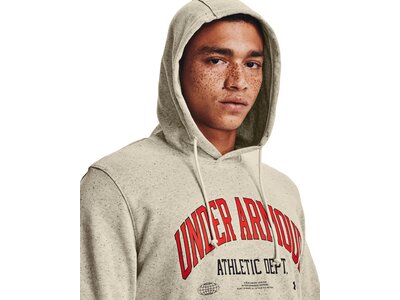 UNDER ARMOUR Herren Langarm Rival Try Athlc Dept HD Grau