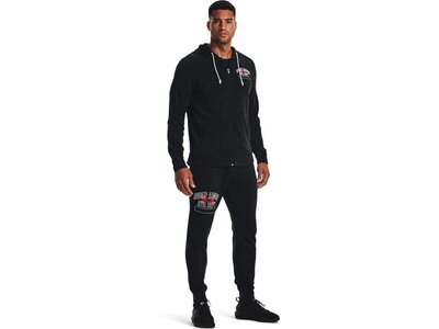 UNDER ARMOUR Herren Langarm Rival Try Athlc Dep FZ HD Schwarz