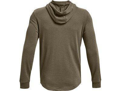 UNDER ARMOUR Herren Langarm Rival Terry Logo Hoodie Grün