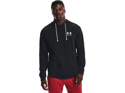 UNDER ARMOUR Herren Langarm RIVAL TERRY LC HD Schwarz